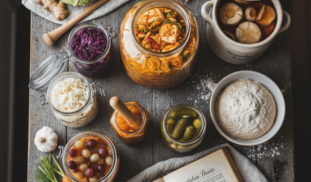 From Kimchi to Sauerkraut in Your Kitchen