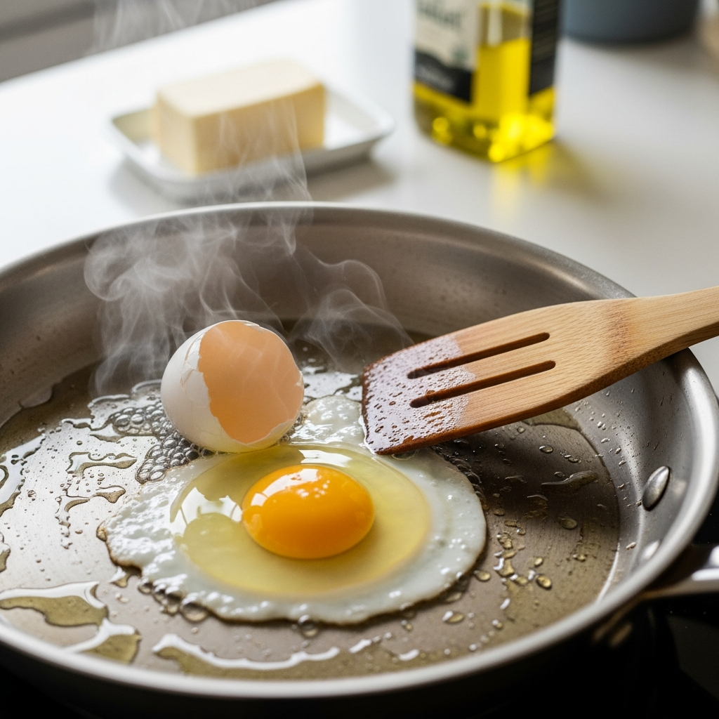 Why Your Fried Eggs Stick to the Pan Every Time