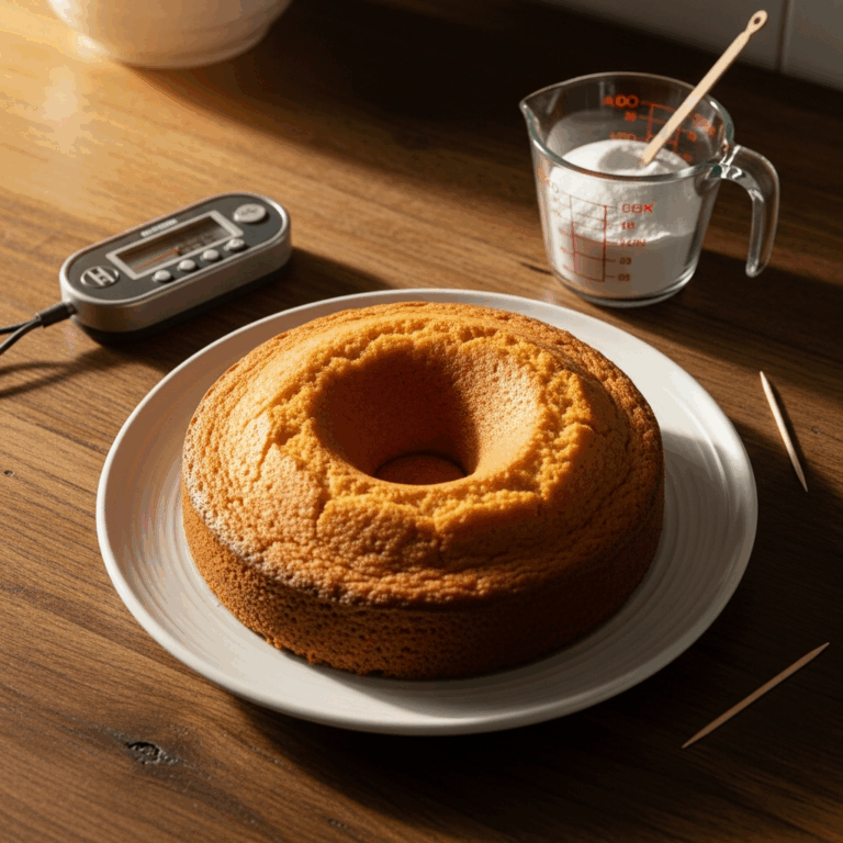 Why Your Cake Sinks in the Middle Every Time