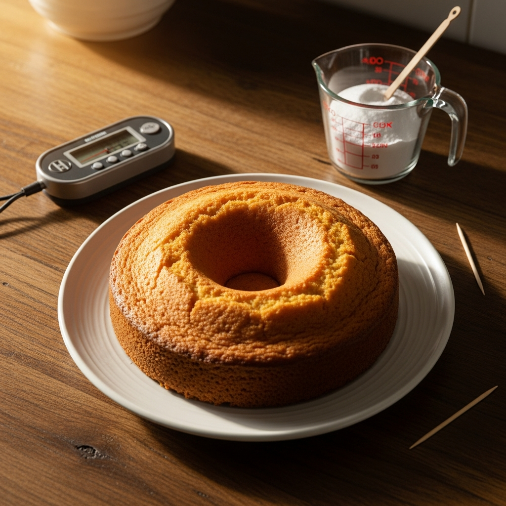 Why Your Cake Sinks in the Middle Every Time