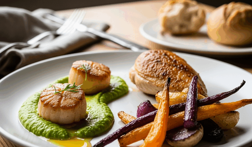 Professional photograph related to: Professional Plating at Home — 7 Techniques That Make Dinner Loo