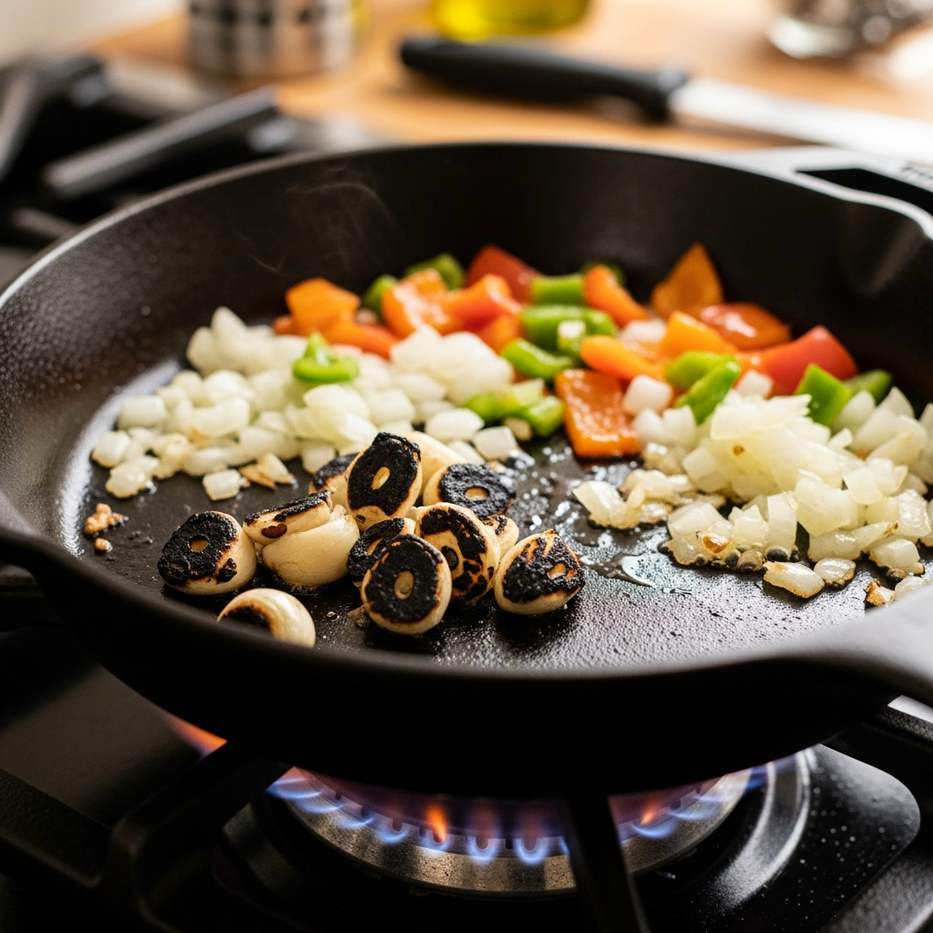 Why Your Garlic Burns Before Everything Else Cooks