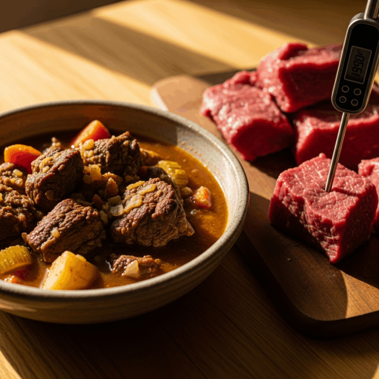 Why Your Beef Stew Turns Out Tough and Chewy