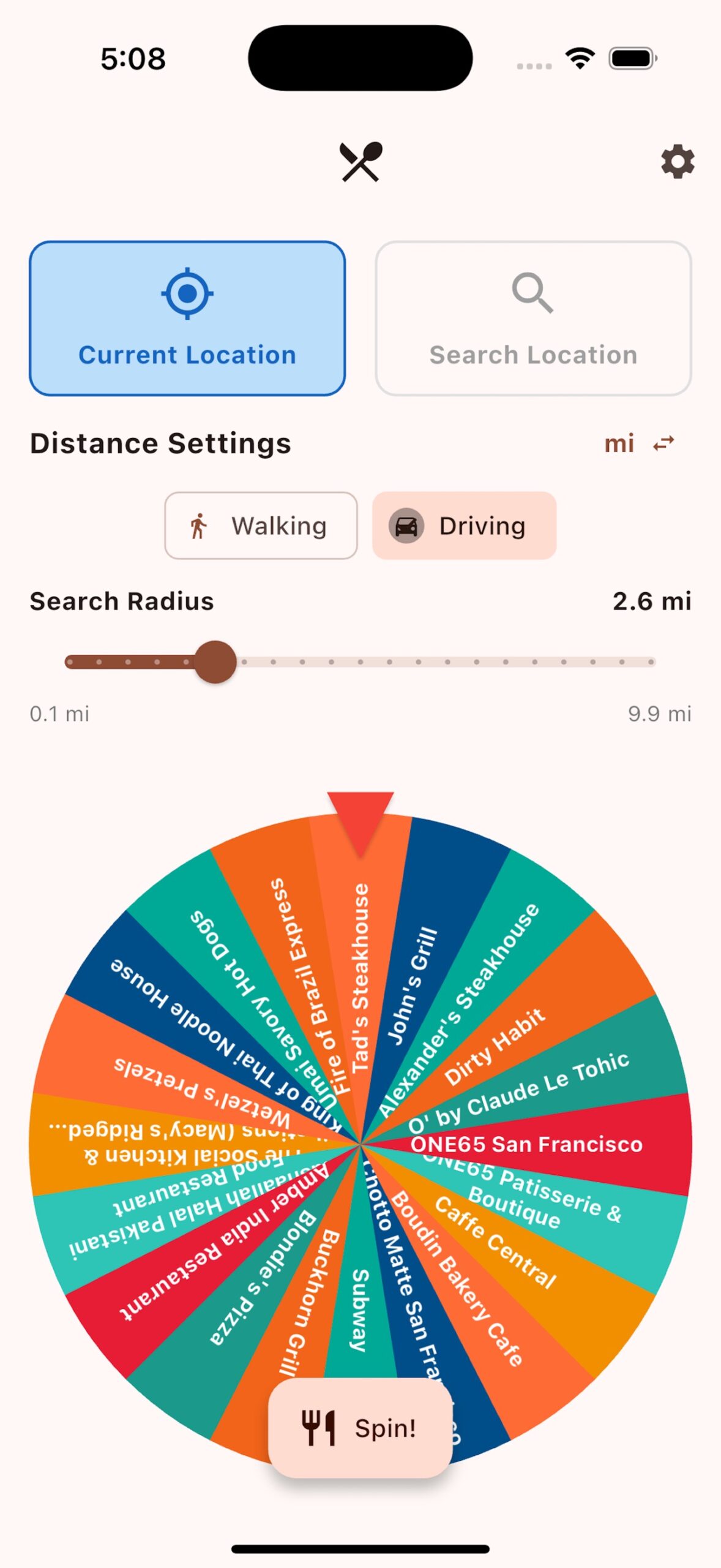 spineats-food-discovery-app screenshot