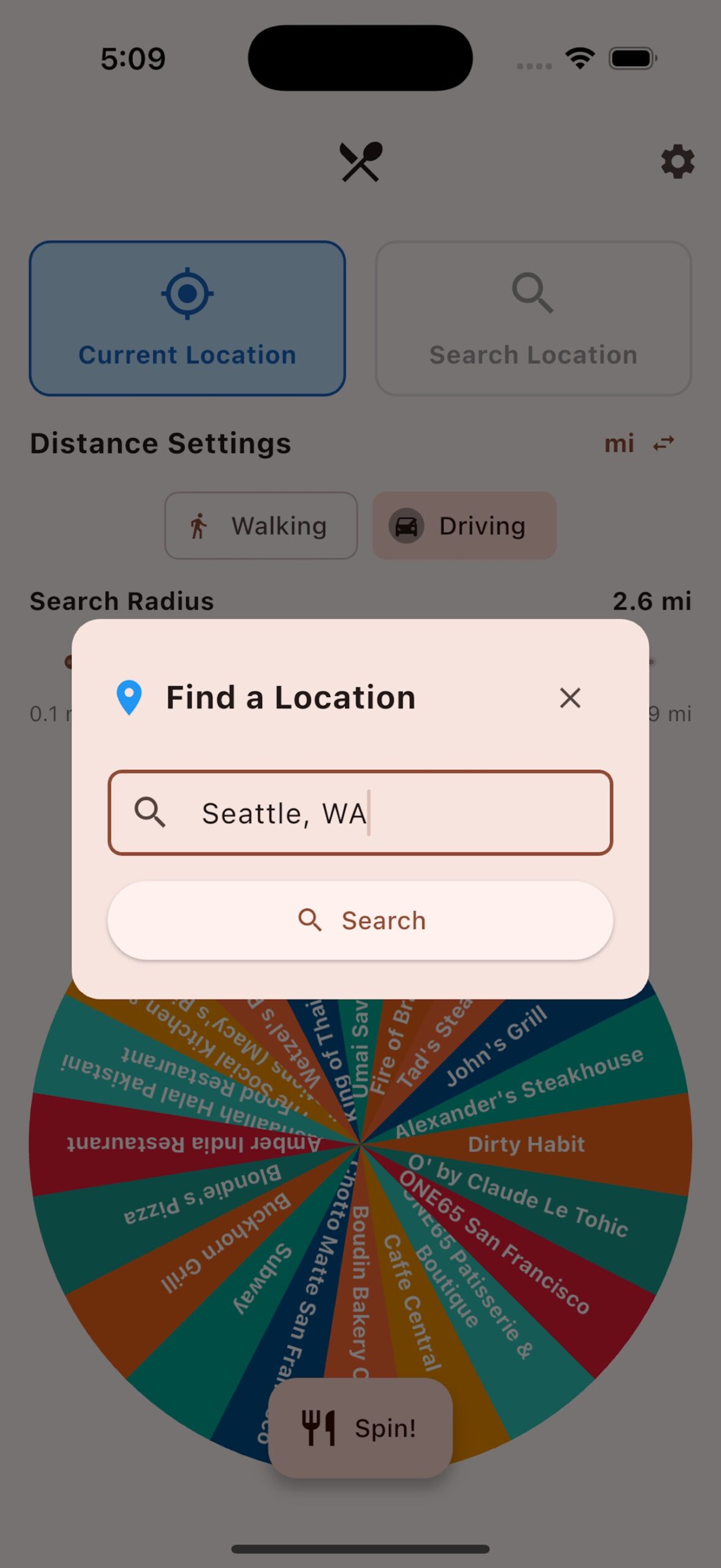 spineats-food-discovery-app screenshot