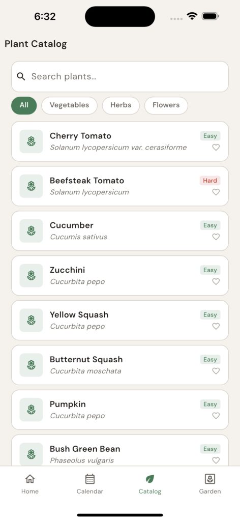 Grow What You Cook — A Garden Planning App for Home Cooks