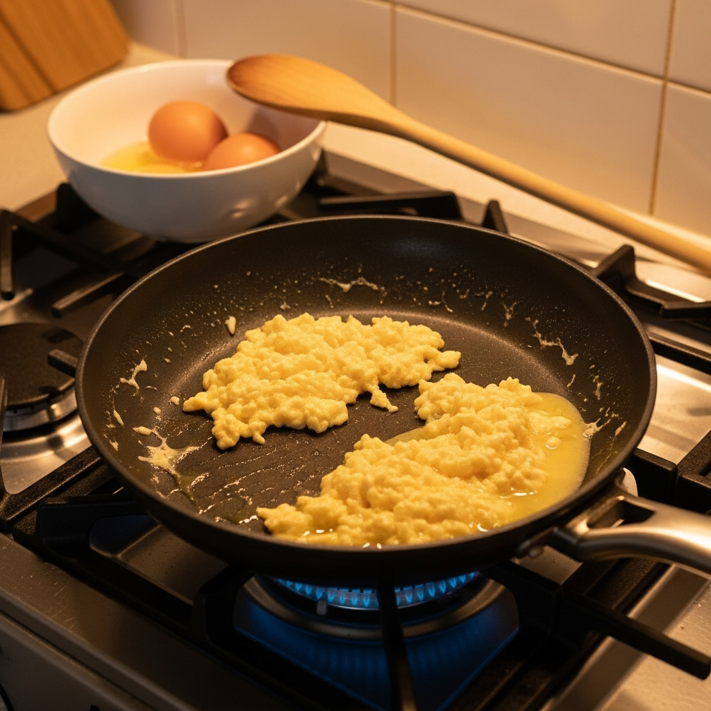 Why Your Scrambled Eggs Turn Out Rubbery and Overcooked